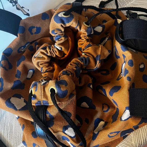 Brown and Black Animal Print Tote Bag - Picture 5 of 8